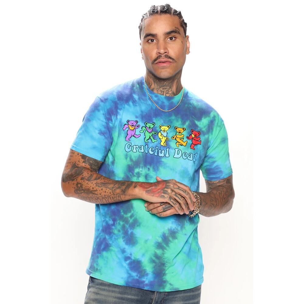 Vintage Grateful Dead Dancing‎ Bears Tie-Dye T-Shirt